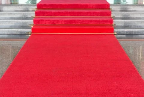 Red carpet Stock Photos