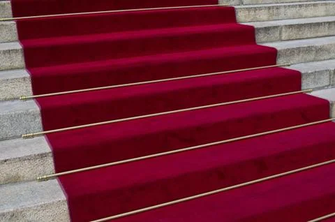 Red carpet Stock Photos