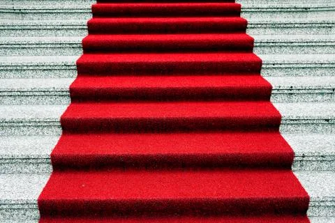 Red carpet Stock Photos