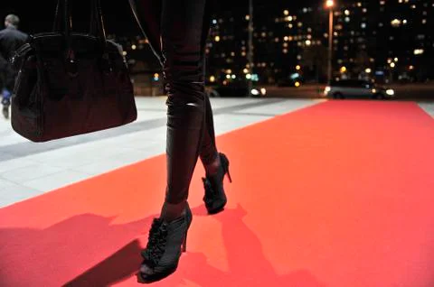 Red carpet Foto stock