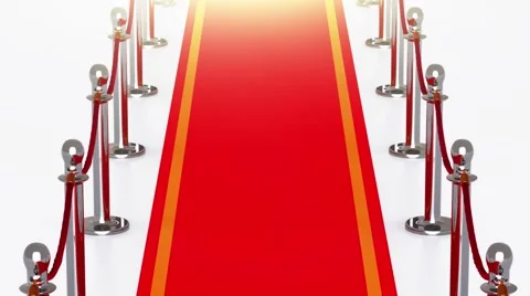 Red carpet seamless animation Stock-Footage 40427392