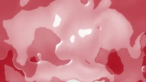 Red Cartoon Wave transition animation 库存影片 326070005