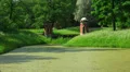 Red cascade. Pushkin. Catherine Park. Tsarskoye Selo. 4K. 4k or 4k+ Resolution