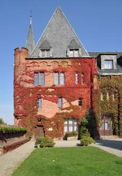 Red castle Stock Photos