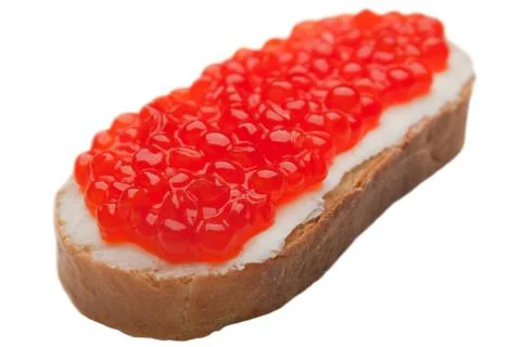 Red caviar Stock Photos