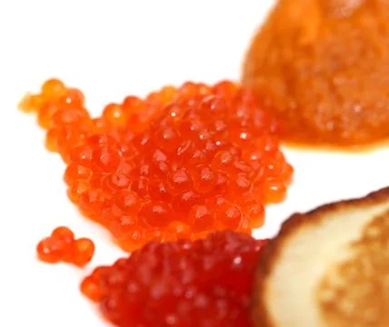 Red caviar Stock Photos