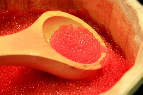 Red caviar Stock Photos