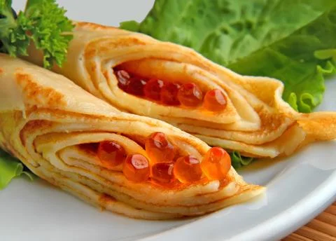 Red caviar Stock Photos