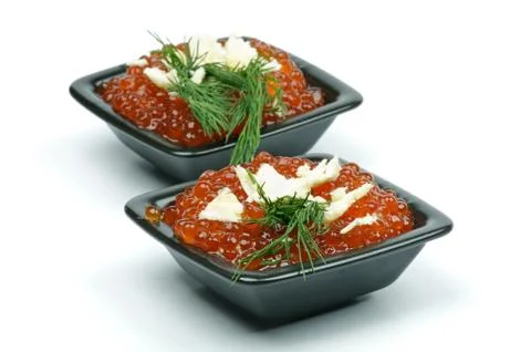 Red Caviar Stock Photos