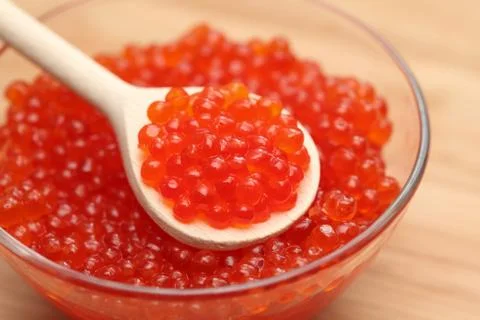 Red Caviar Stock Photos