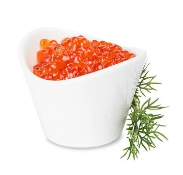 Red caviar Foto stock
