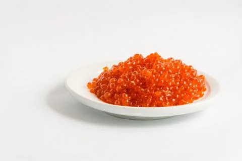 Red caviar  Foto stock