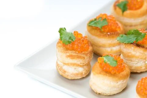 Red caviar Stock Photos