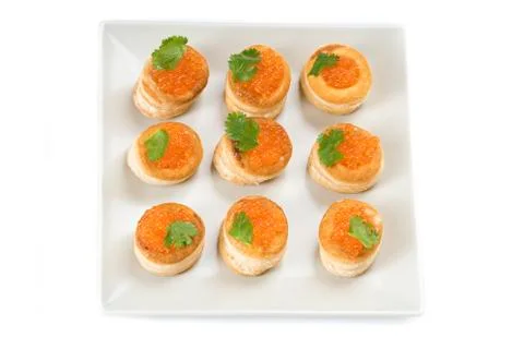 Red caviar Stock Photos