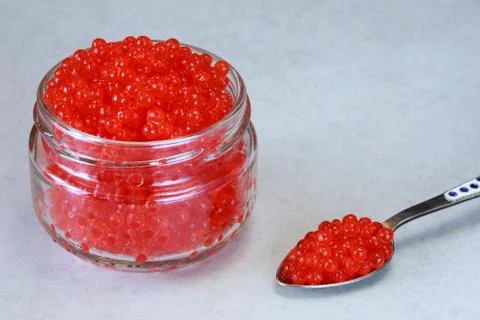 The red caviar Stock Photos