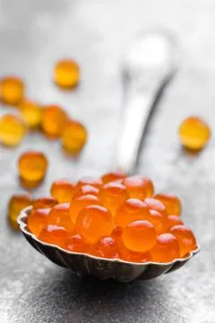 Red caviar Stock Photos