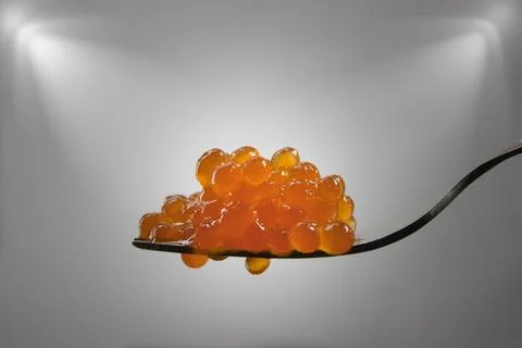 Red caviar Foto stock