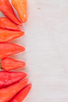 Red cayenne spice Stock Photos