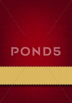 Red celebration paper Stock Illustration