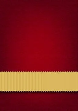 Red celebration paper Stock Illustration
