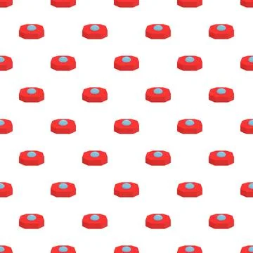 Red cells pattern on white background illustration Stock-Illustration