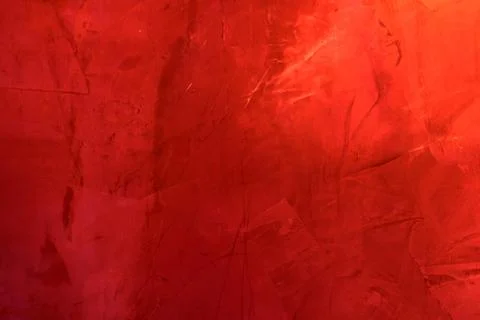 Red cement wall texture , red abstract background. Fotos de archivo