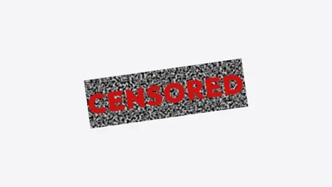 Red Censored Stamp on Gray Static Background Isolated on White Background 4K Vídeo Stock 339029205