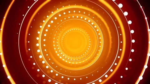 Red Center Focused Stage Stock Footage 92337558
