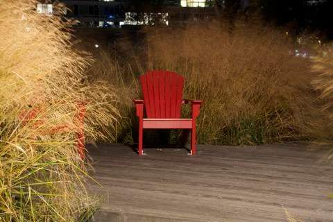 Red chair Stock Photos