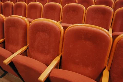 Red chairs Stock Photos