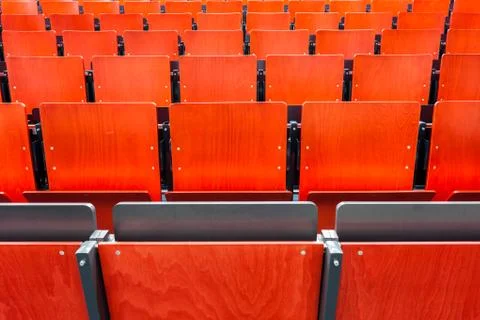 Red chairs Stock Photos
