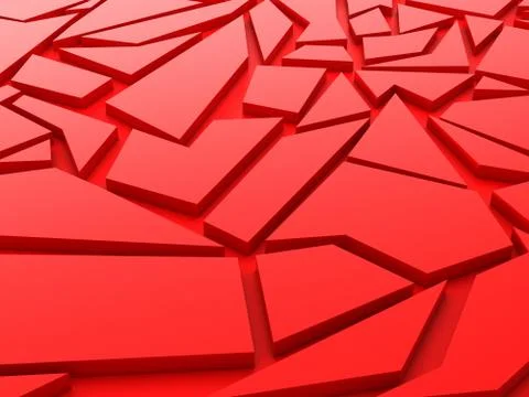 Red chaos mesh background rendered Stock Illustration