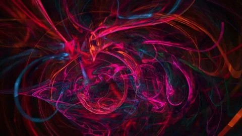 Red chaos pattern abstract motion background Stock Footage 71001202