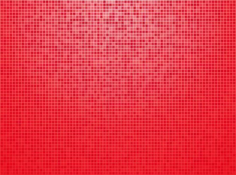 Red checkered background with light vignette Stock Illustration