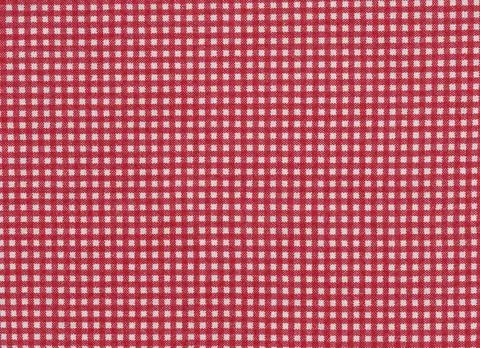 Red checkered tablecloth background texture. Horizontal pattern Stock Photos
