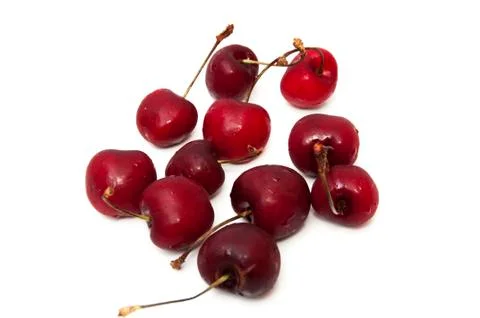 Red cherries Stock Photos
