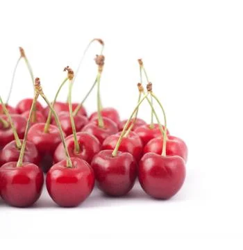 Red cherries Stock Photos