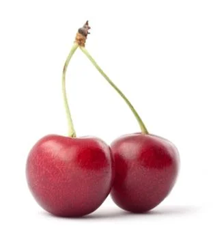 Red cherries Stock-Fotos