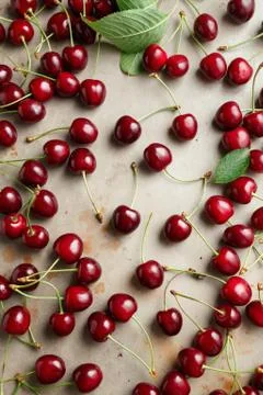 Red Cherries Stock Photos