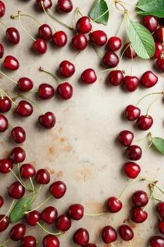 Red Cherries Stock Photos