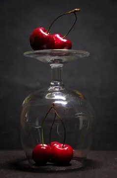 Red cherries Фото