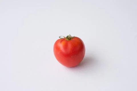 Red cherries on a white background Stock Photos