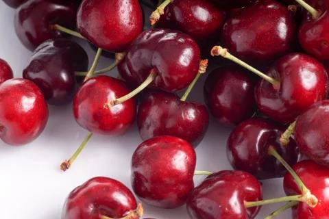 Red Cherry, cherries Stock Photos