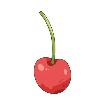 Red cherry Stock Illustration