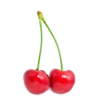 Red cherry Foto stock
