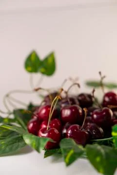 Red cherry Foto stock