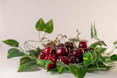 Red cherry Foto stock