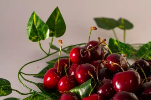 Red cherry Foto stock
