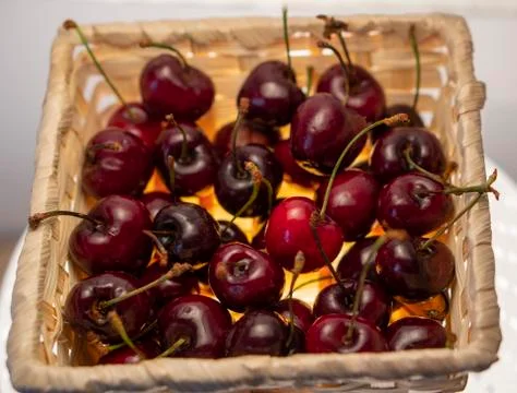 Red cherry Foto stock