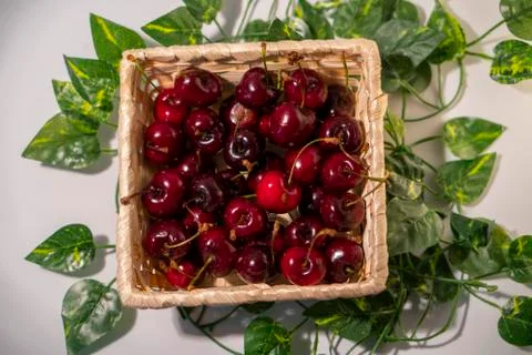 Red cherry Stock Photos